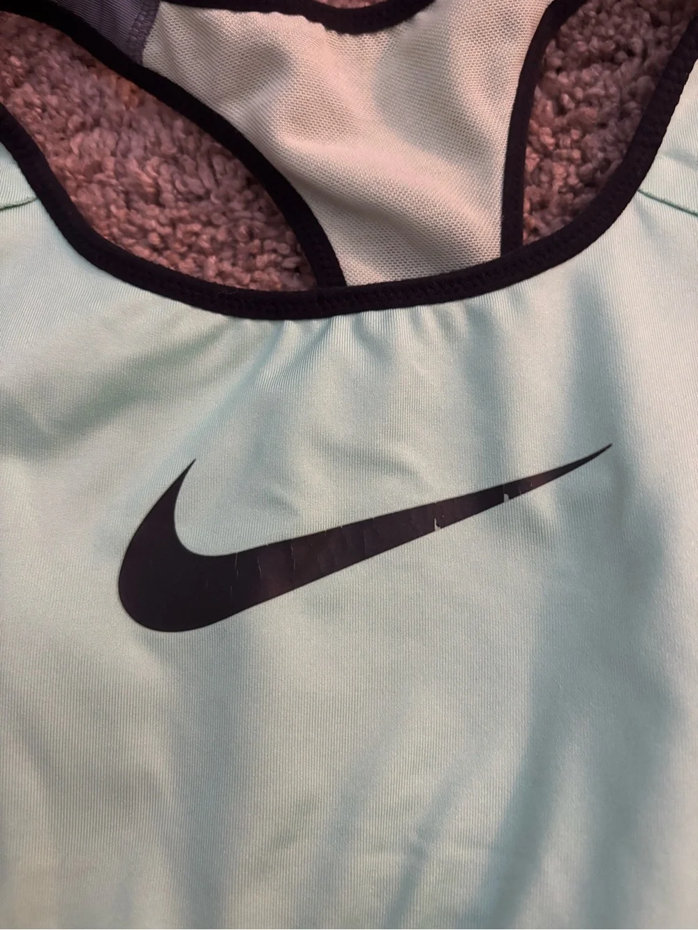 Nike pink green up